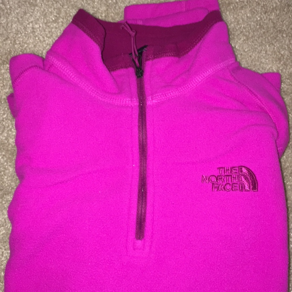 north face quarter zip